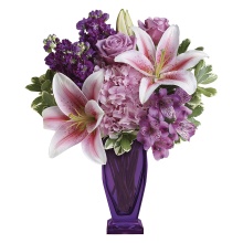 Blushing Violet Bouquet