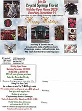 Holiday Open House 2026 Post Card