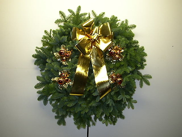 24\" Fresh Handmade Wreath