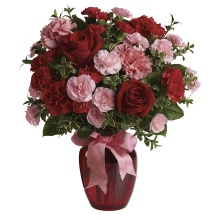 Dance with Me Bouquet with Red Roses