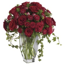 Rose Romanesque Bouquet - Red Roses