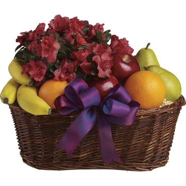 Fruits and Blooms Basket