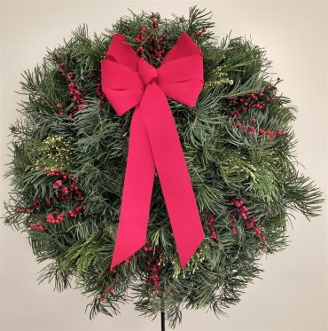 20\" Fresh Handmade Wreath