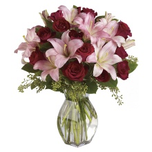 Lavish Love Bouquet with Long Stemmed Red Roses